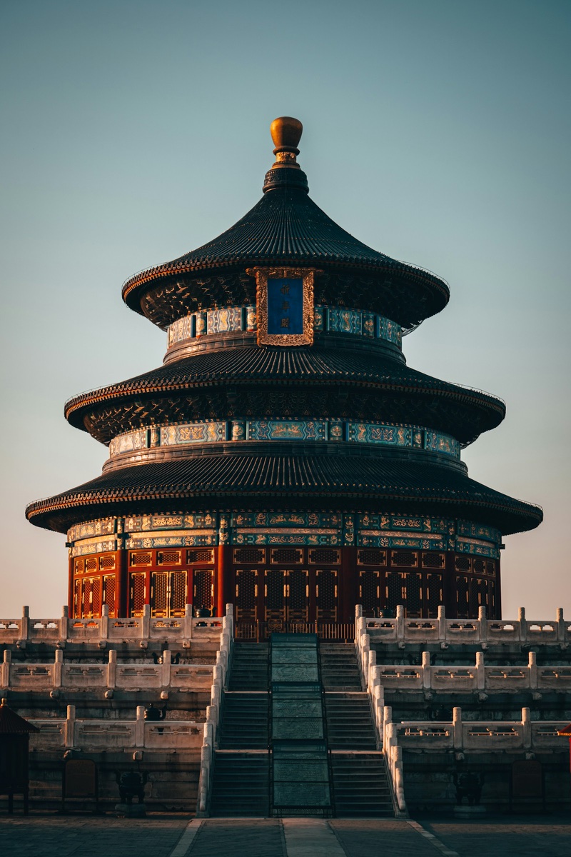The Hall of Prayer for Good Harvests at Beijing’s Temple of Heaven